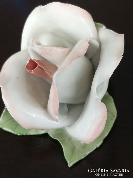 Aqvinkum rose hand-painted porcelain