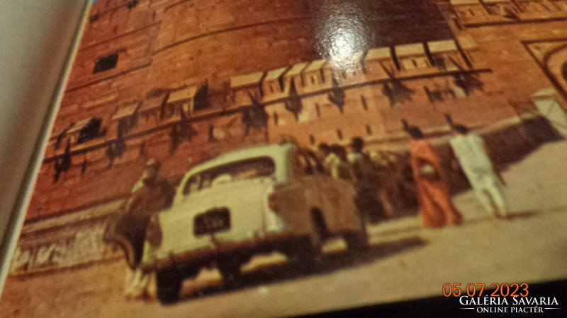 Agra and Fatephur Sikri   , 20 db perforált  képeslap  Indiából