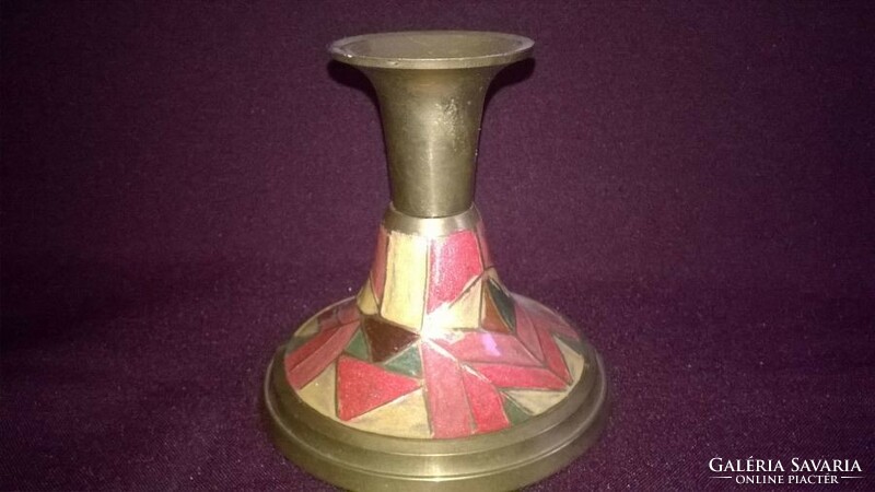 Table copper candle holder 06