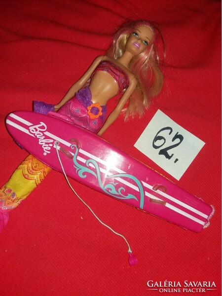 Retro eredeti MATTEL Barbie baba 1999 szörfös hableány sellő a képek szerint 62.