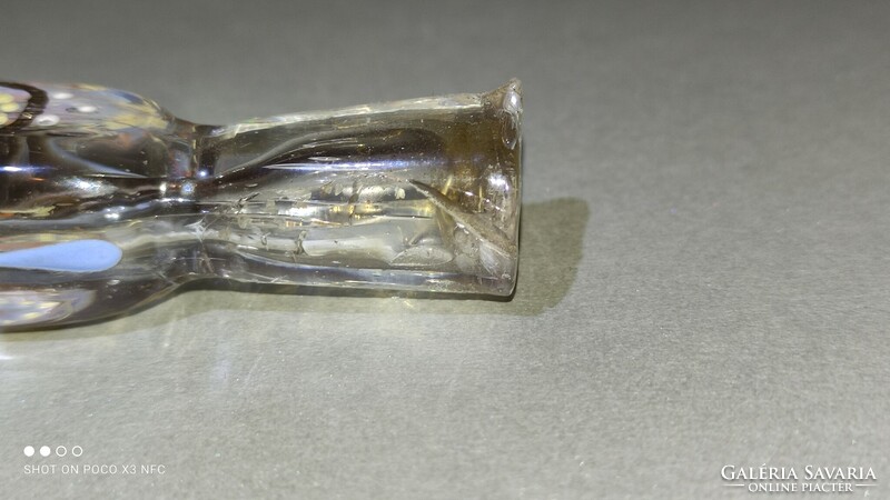 Antik könnycsepp fogó könnycsepp tartó dísz üveg viktoriánus szépség SÉRÜLT