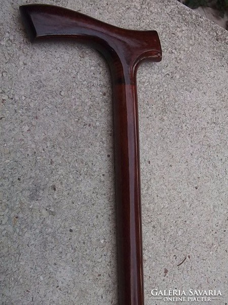 Walking stick - hiking stick, beautiful design with rubber end - 96 cm - also available as a gift!