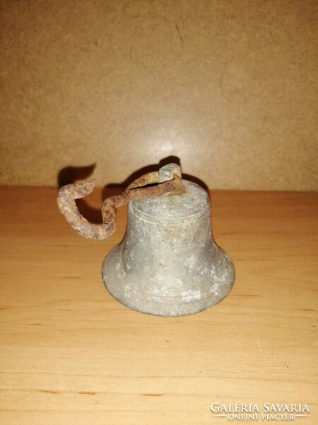 Antique small metal pigeon bell bell (kv)
