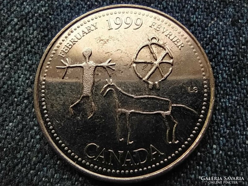 Canada Canadian History to the Second Millennium February 25 cent 1999 (id64723)