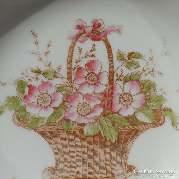 Antique porcelain wall plate