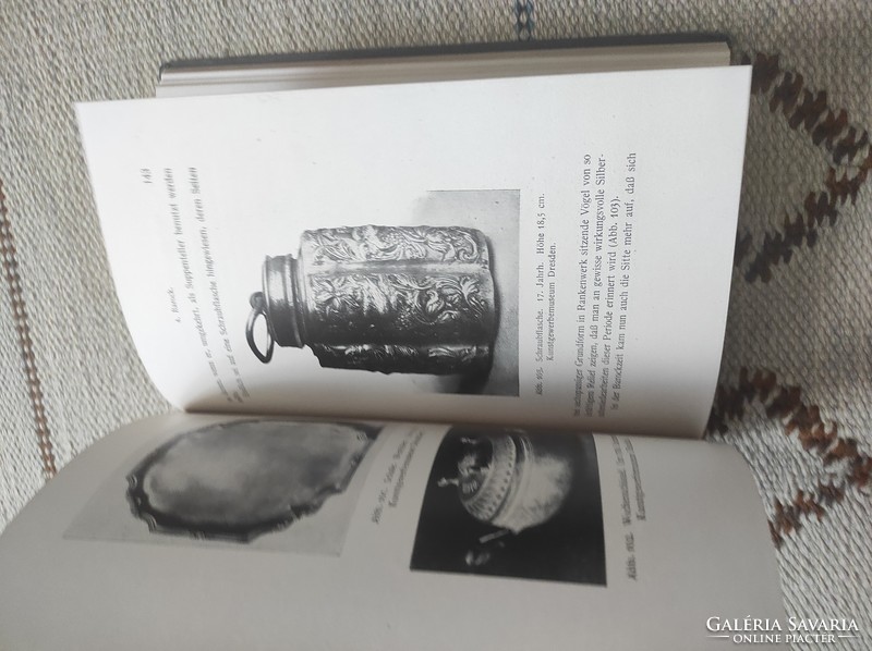 Antik óntárgyak - Altes Zinn - antik német iparművészet témájú szakkönyv