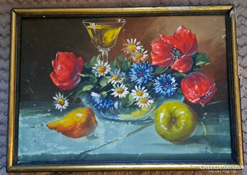 XX: no. Hungarian painter: field still life with pears.
