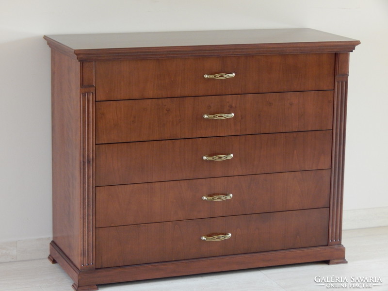 Classic style 5-drawer chest of drawers [h-02]