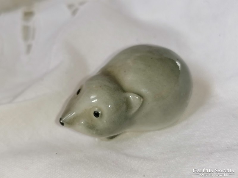 Old porcelain mouse