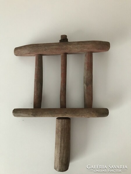 Old mason's tool (asparagus roller)