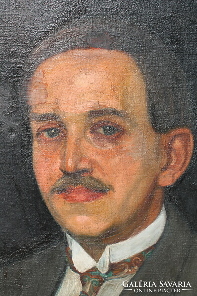 Lajos Próday: portrait of an elegant gentleman
