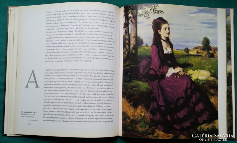Gabriella Szvoboda Dománszky: Merse Pál Szinyei - masters of Hungarian painting - > painting > album