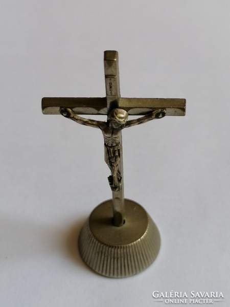 Old Italian cross, magnetic crucifixion crucifix, for home altar