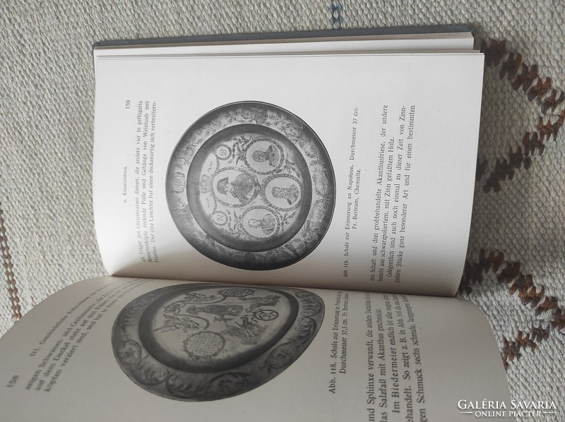 Antik óntárgyak - Altes Zinn - antik német iparművészet témájú szakkönyv
