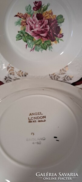 Angel London angol porcelán leveses tányérok