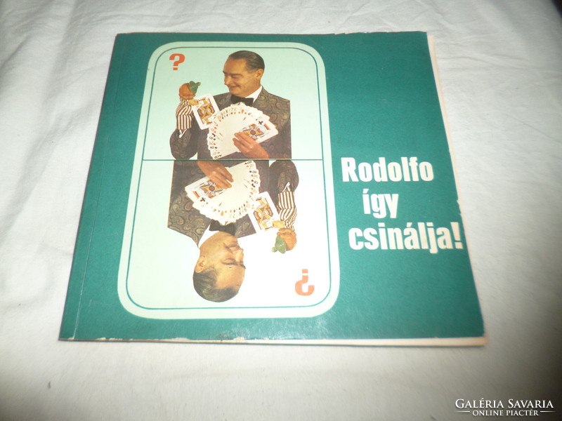 Old magician book rodolfó does it this way 1973