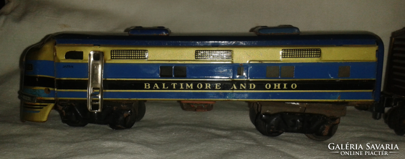 Baltimore - Ohio plate railroad model