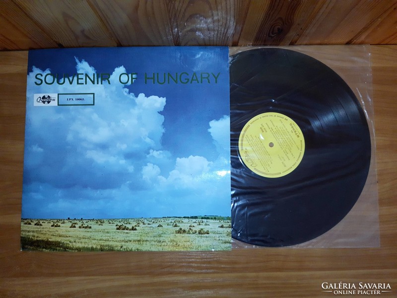 LP Bakelit vinyl hanglemez Souvenir of Hungary