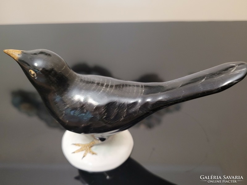 7 pieces of ceramic with birds