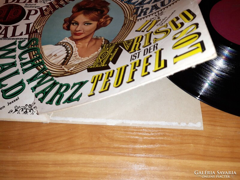 LP Bakelit vinyl hanglemez Im Zauberreich Der Operette 7