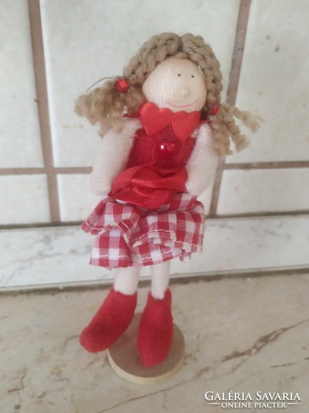 Retro rag doll lovers for sale! Textile doll, vintage rag doll, girl figure and boy
