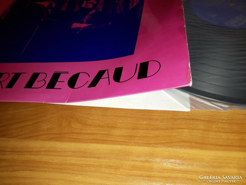 LP vinyl record gilbert bécaud