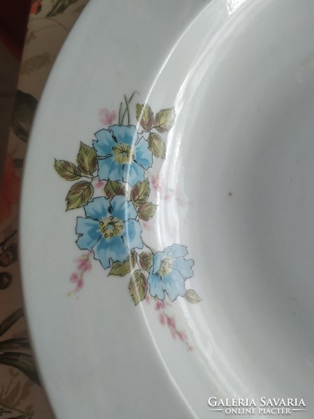 Zsolnay porcelán ibolyás mély tányér eladó!