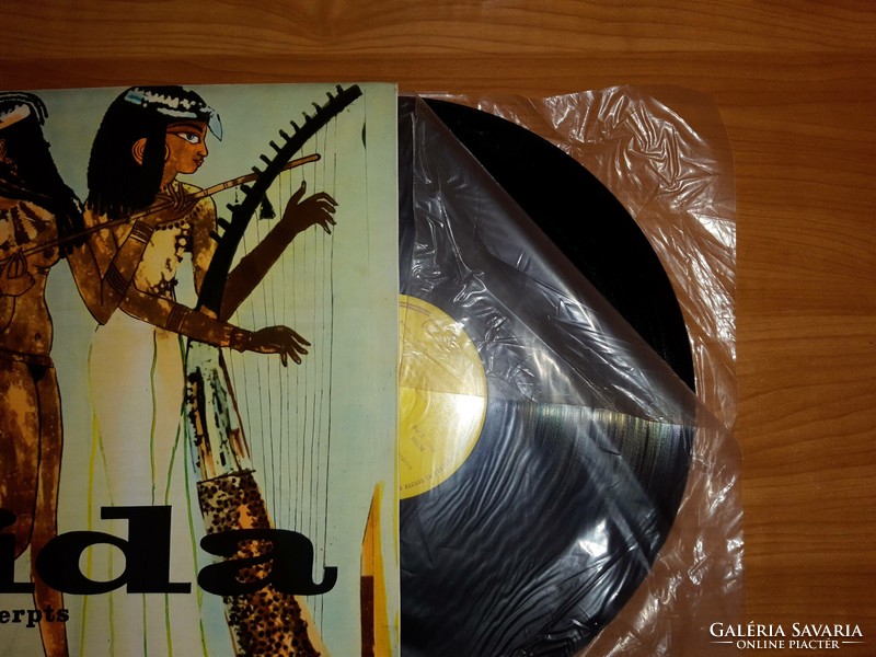 Lp vinyl record verdi aida - details