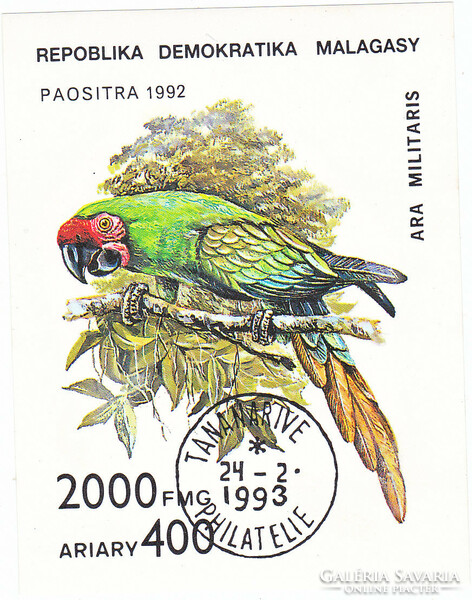 Madagascar commemorative stamp block 1993