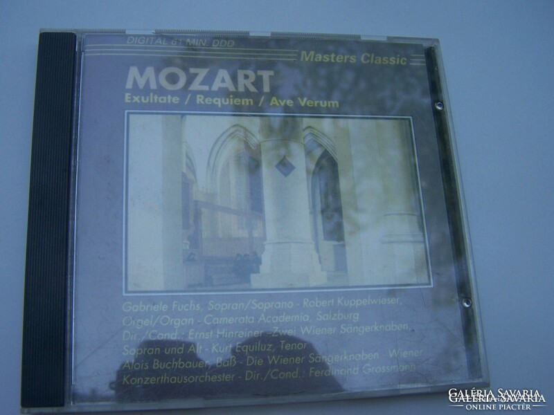 Mozart CD Exultate/Reguiem/Ave verum Vez Erich Stefen , Ernst Hinreiner