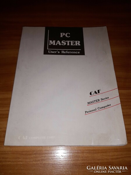 PC Master User's Reference - CAF Computer Corp könyv