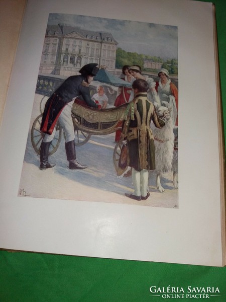 1923. Antique Pest diary: Napoleon album i. The Life and Times of Napoleon picture book