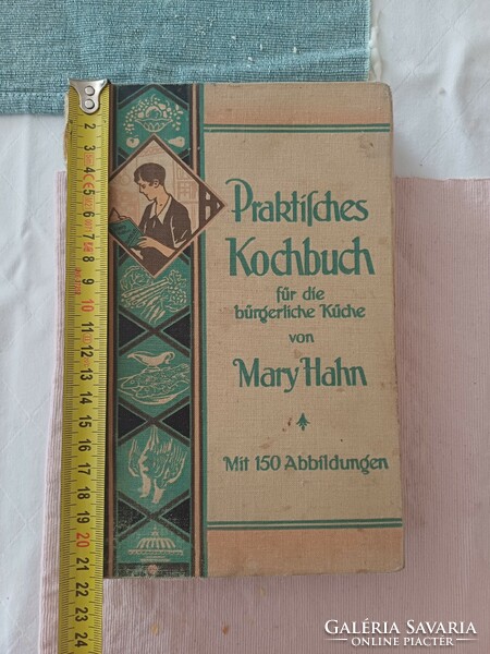 Mary Hahn's German language cookbook kochbuch. You can flip through it on video!