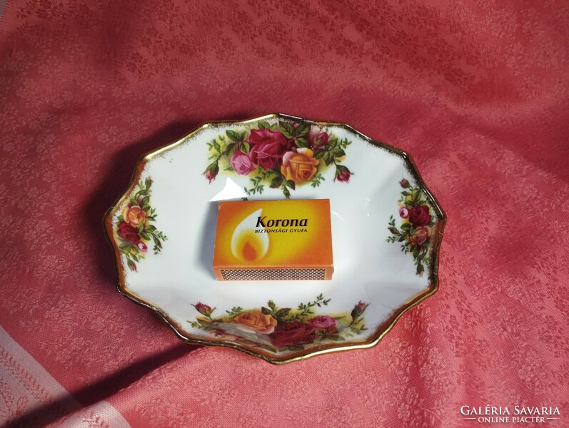 Gyönyörű angol porcelán, Royal Albert, tál