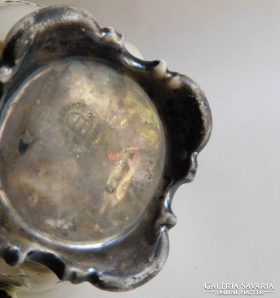 Antik Waldershof FN Bavaria bonbonier valódi ezüsttel az 1920-as évekből