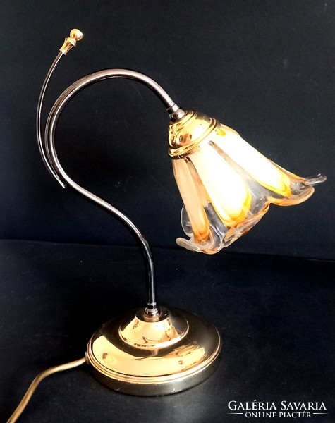 Murano copper table lamp negotiable design