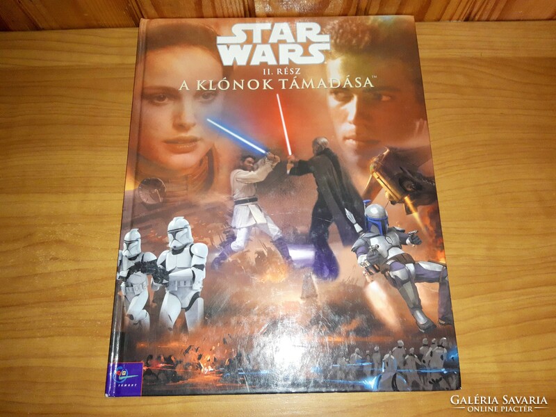 Star wars part 2: attack of the clones - 2002 book booklet