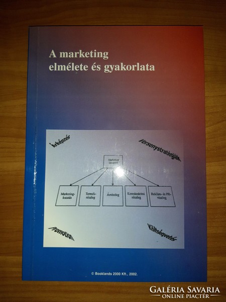 József Bokor, László butcher - the theory and practice of marketing book
