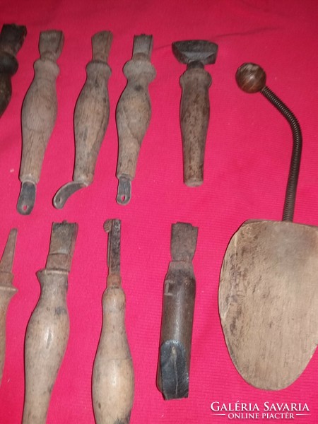 Antique shoemaker. Cobbler's tools 22 pcs