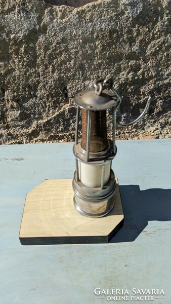 Miner's lamp relic