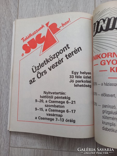 Hölgykoszrú retro magazine 1989