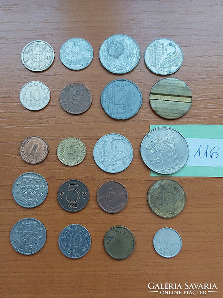 Mixed coins 20 pieces 116