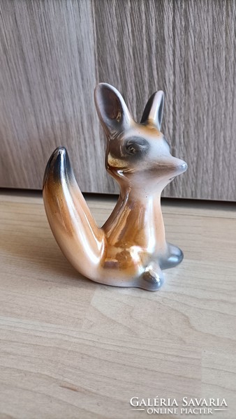 Applied arts company decorative ceramic fox