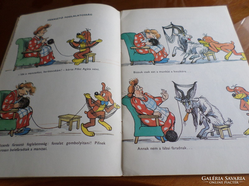 Pif's new adventures v. Beat with Sutyeyev's drawings, Hungarian text by Miklós, second edition, 1976