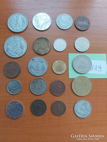 Mixed coins 20 pieces 119