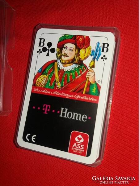 Retro rummy French card a.S.S. Altenburger - with t-home box as shown in the pictures