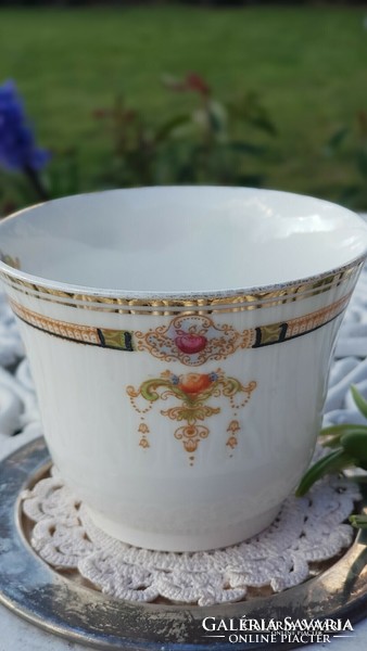 Antique English cup + saucer