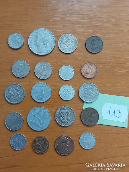 Mixed coins 20 pieces 113