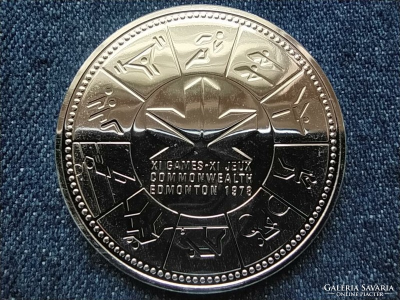 Kanada Nemzetközösségi Játékok Edmonton .500 ezüst 1 Dollár 1978 (id62505)