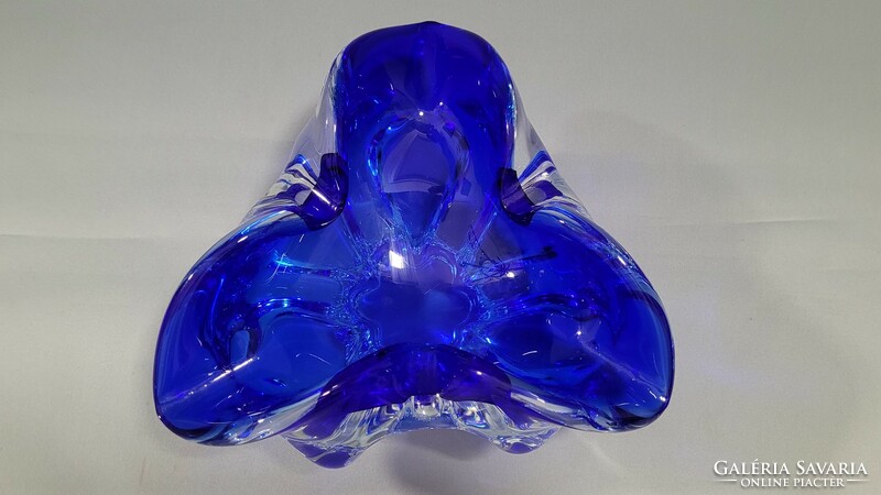 Czech blue glass offering